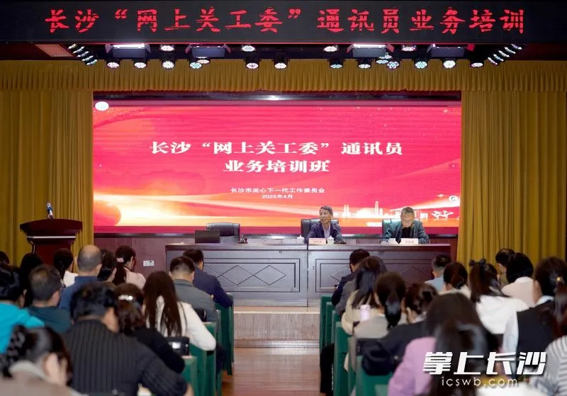 湖南省長(zhǎng)沙市“網(wǎng)上關(guān)工委”通訊員業(yè)務(wù)培訓(xùn)舉行