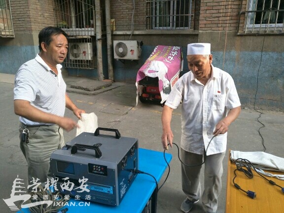 陜西省“最美五老”石志光_一場免費電影 一堂生動的黨課