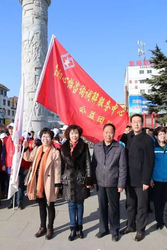 主動作為獻余熱　志愿服務譜華章——記甘肅省慶陽心怡咨詢調解服務中心“五老”徐惠民